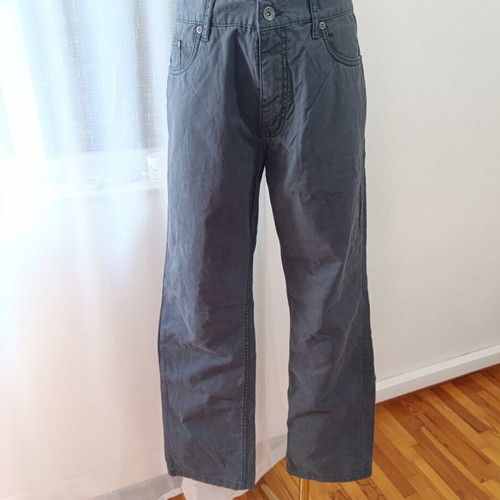 H&M pants like new, size M, gray, 100% cotton