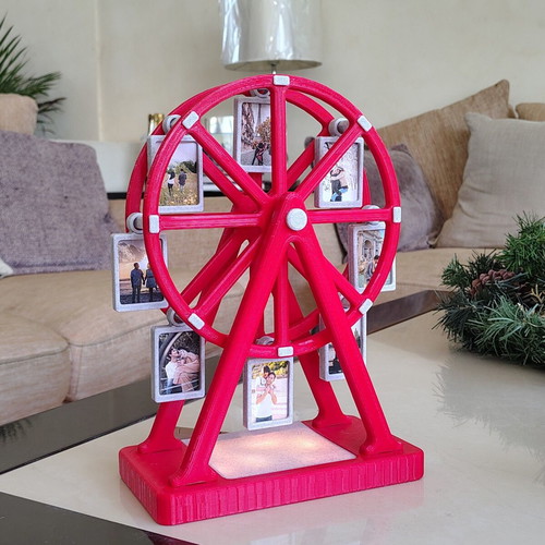 Photo Ferris Wheel frame like new with lighting for 8 photos