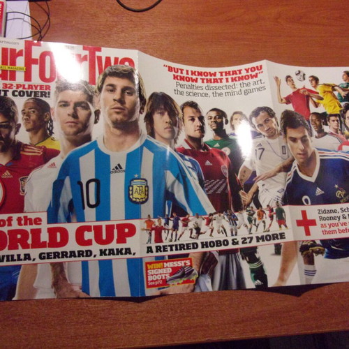 Four Four Two July 2010 like new