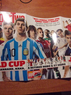 Four Four Two July 2010 like new