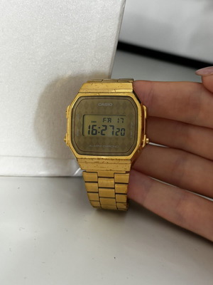 Casio watch used with minor wear