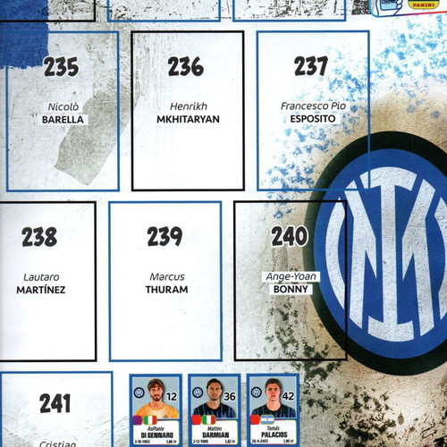 Panini Calciatori 2025-2026 album new for Italy Campionato