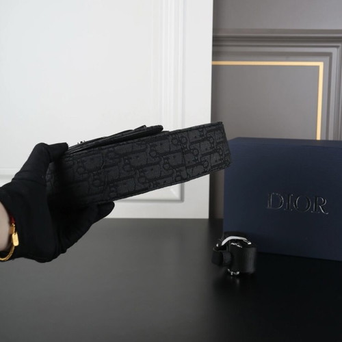 Dior Men Saddle Bag new, black, crossbody
