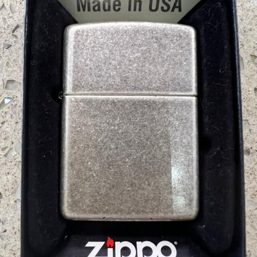 Zippo Armor Antique silver plate new model 2019