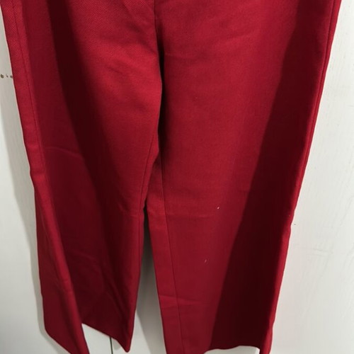 Zara pants used, red, size XS 34 6, slim waist