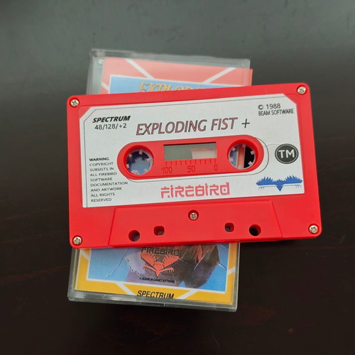 ZX Spectrum Exploding Fist game like new, action
