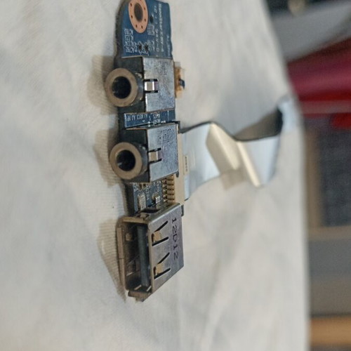 Laptop USB and Audio I/O Board with Ribbon Cable for Turbo-X / Clevo