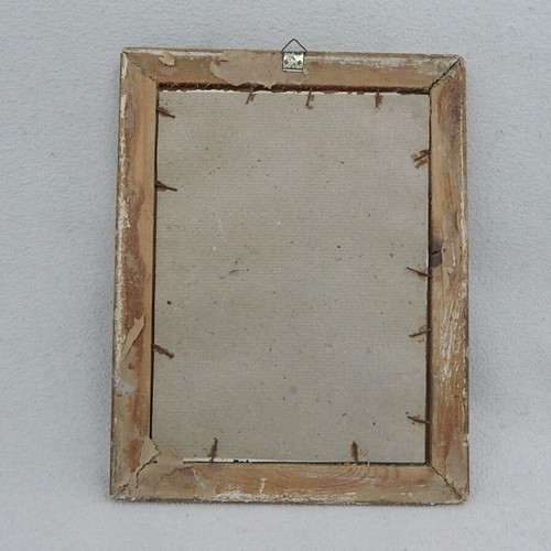 The Holy Saints old lithograph used in frame with glass