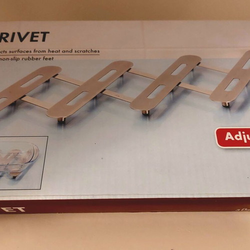 Foldable Adjustable Trivet for Pots and Pans, New