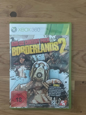 Borderlands 2 Add on Content Pack used for Xbox 360