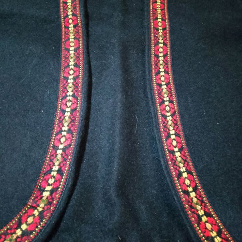 Traditional women's costume skirt and wool vest like new