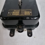 Antique timer 1950 with wind-up clock