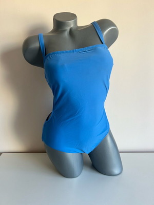 Blue one-piece swimsuit new, size 40 (M)