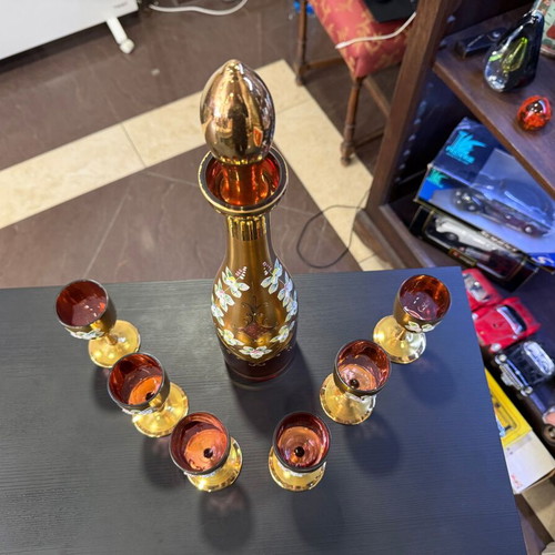 Bohemia Crystal Set 8102 like new
