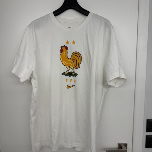 Nike t shirt used, white, XXL