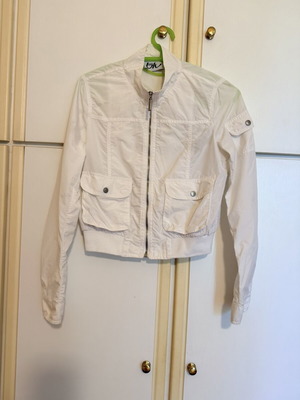 Byblos women's white summer jacket like new, size S