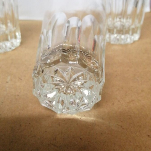 Glass Cups for Tsipouro or Ouzo, set of 3, like new