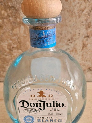 Don Julio empty bottle like new for decoration or crafts