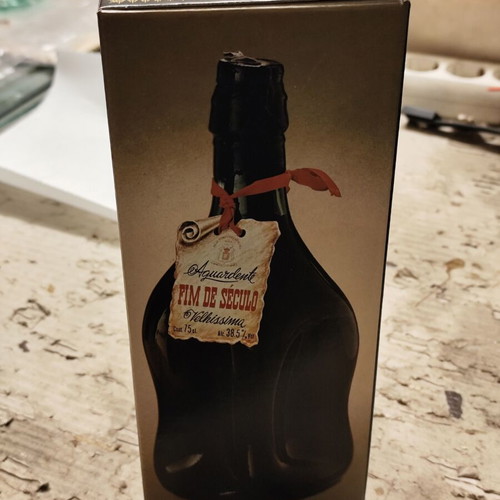 Brandy Aquardente Fim De Seculo Velhissima 75cl new, traditional Portuguese drink