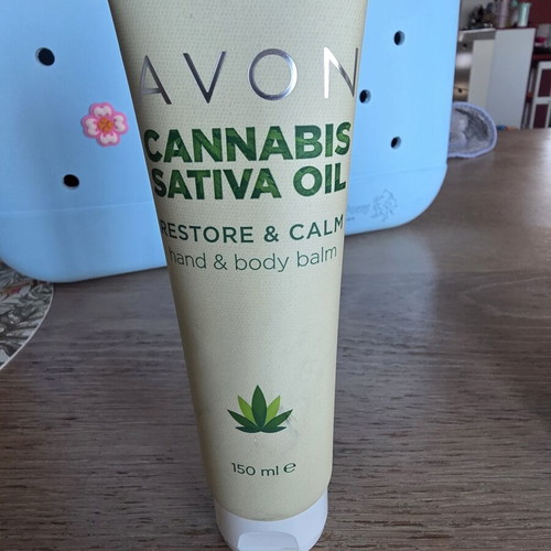 Avon Cannabis Sativa Oil Hand and Body Balm new