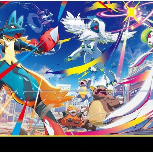 Pokemon Center Original Mega Evolution ex Playmat new, sealed