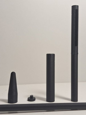 Exam cheating pen με περιστρεφόμενο χαρτί κατόπιν παραγγελίας, 3d printed