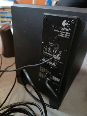 Logitech sound system like new for computer