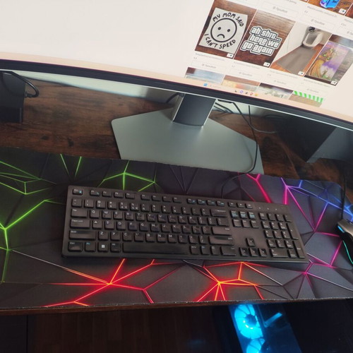 XXL computer mousepad new with colorful design