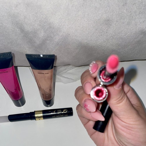 Lip products used, Victoria's Secret and Max Factor set of 5