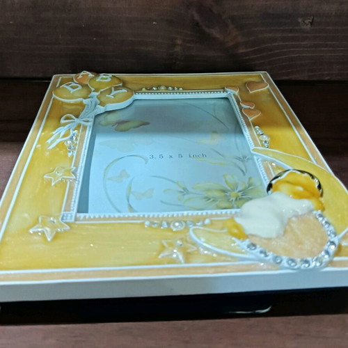 Catherine's Collection children's frame new with enamel and crystals