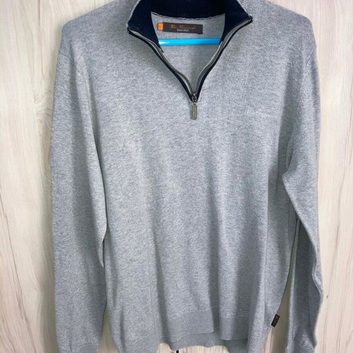 Ben Sherman men's pullover gray, like new, size M,L
