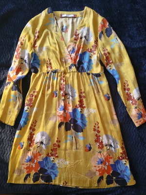 GAZEL φόρεμα 100% βισκόζη σαν καινούργιο, μέγεθος Μ προς L, πολύχρωμο