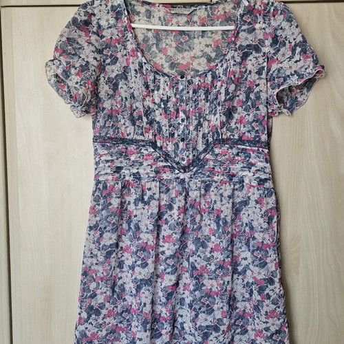 Marks & Spencer dress used, multicolor, size M