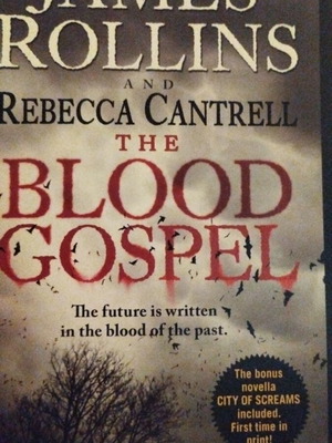 Βιβλίο The Blood Gospel σαν καινούργιο, αγγλικά