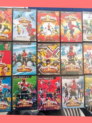 Power Rangers Super Samurai DVD complete series 44 episodes like new, dubbed