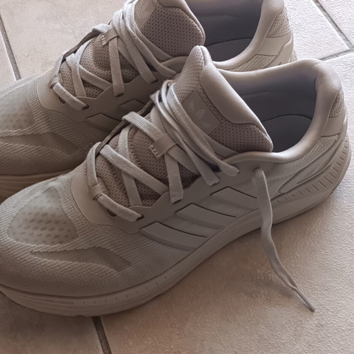 Adidas beige athletic shoes size 46