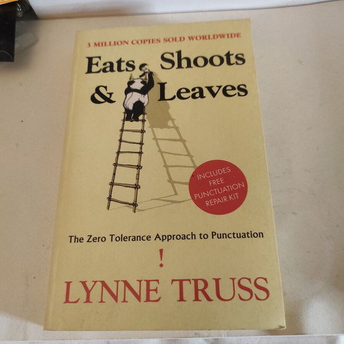 Eats, Shoots & Leaves by Lynne Truss like new, English humorous essay