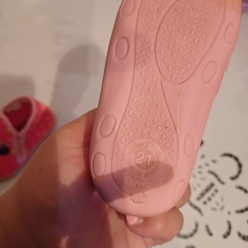Children's slippers used