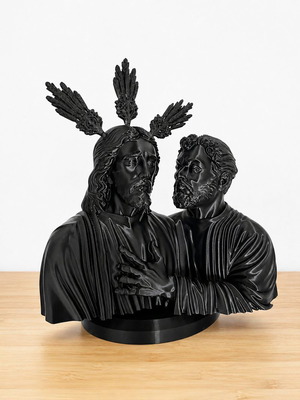 Semana Santa Sevillana Cofrade Bust sculpture