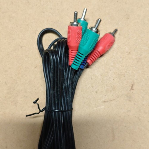 RCA Cable 3x Male to Male 1.4m used for Home Cinema Audio