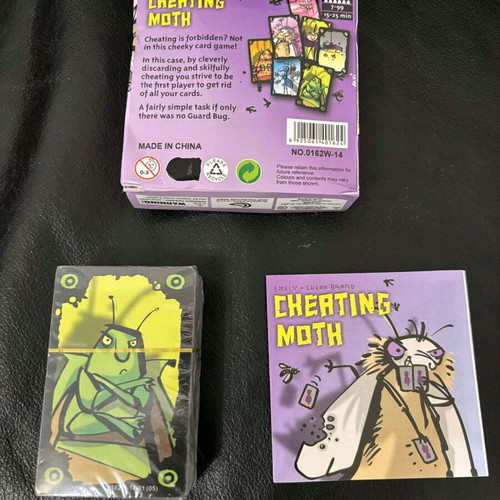 Cheating Moth Card Game new, Ο Ψεύτης Ψύλλος