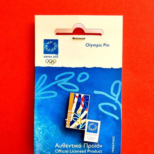 Authentic Athens 2004 Olympic Pin Set of 6 New