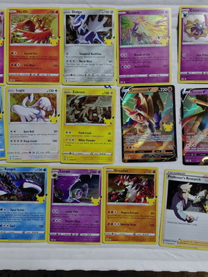 Pokemon TCG 25th Celebrations Stamped Cards New