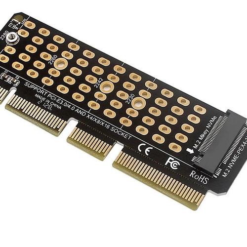 PCIe Riser Card SSD To PCIE4.0 M.2 NVME Adapter Card like new for 2230-2280 M.2