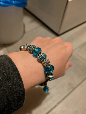 Constellation women's bracelet new, blue turquoise