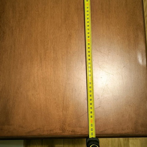 Vanity set used, solid wood, 4 drawers