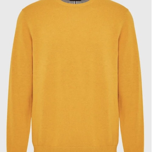 Men's long-sleeve mustard shirt Funky Buddha The Essentials like new, Medium