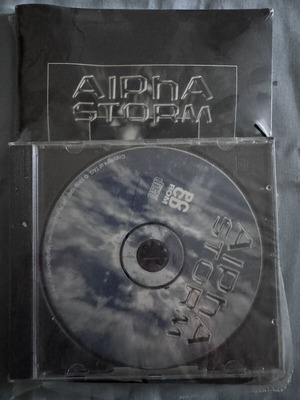 Alpha Storm PC CD-ROM new, retro sci-fi strategy game 1997