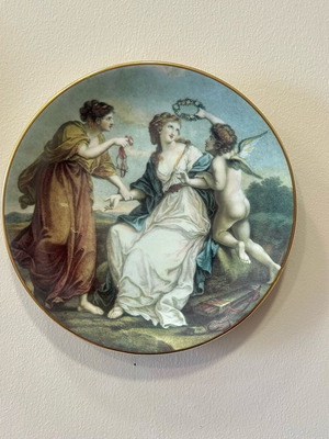 Πιάτο τοίχου πορσελάνης Βαυαρίας 25εκ. σαν καινούργιο