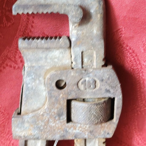 Elora No. 75-18 Stillson pipe wrench, 18 inch, forged steel
